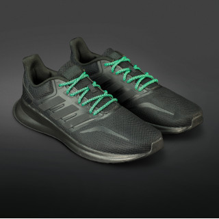 Adidas Yeezy - Schnürsenkel, schwarz und grün